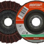Neaustines medziagos sveitimo diskas ORIENTCRAFT 125×22 23mm vidutinis 116.00 Nonwowen M