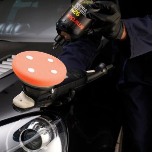 Poliravimo kempine SMIRDEX 951 Medium oranzine 150×25mm 3