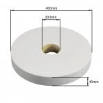 a slifavimo galandimo diskas B 400x40x203