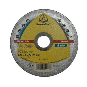 Abrazyvinis metalo pjovimo diskas KLINGSPOR A 100 125x1 0x22 23