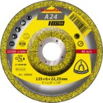 Abrazyvinis metalo slifavimo diskas KLINGSPOR A 24 Extra 150x6x22 23 mm
