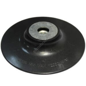Aušinamas padas kampiniam slifuokliui ORIENTCRAFT 125 mm M14 fibro diskams 501.03