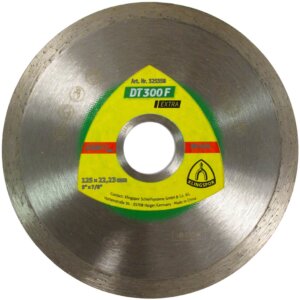 Deimantinis pjovimo diskas plytelems KLINGSPOR DT 300 F Extra 180x1 6x22 23 mm