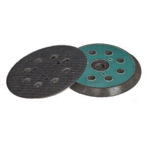 Padas ekscentriniam slifuokliui ORIENTCRAFT 125 mm 8 skyles vidut. kietumo kibus 501.07