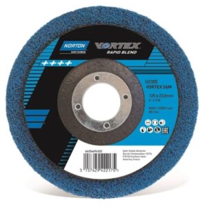 Slifavimo diskas NORTON U2305 125x12x22 23 mm AOME5+