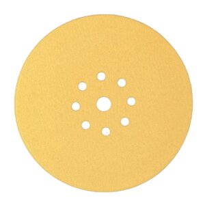 Slifavimo popieriaus diskeliai ORIENTCRAFT GOLD DISC 225 mm 9 skyles 109.10G su veliuru